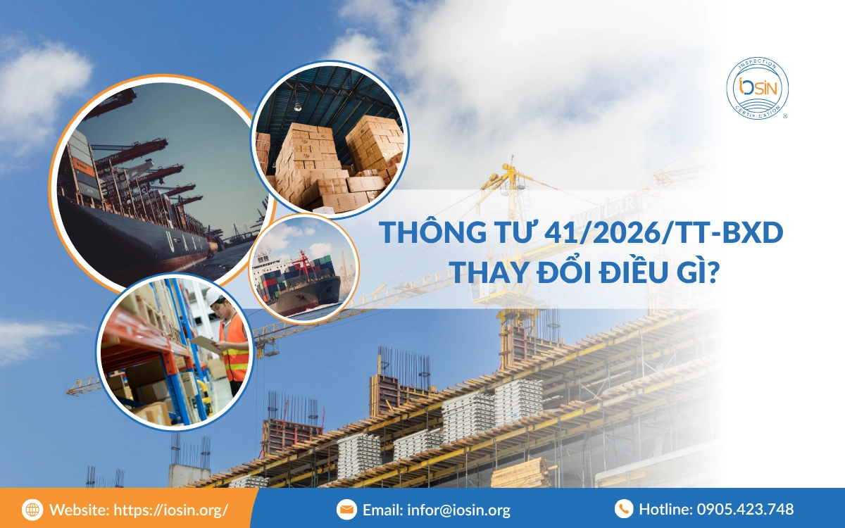 Thông tư 41/2026/TT-BXD về quản lý vật liệu xây dựng mới nhất