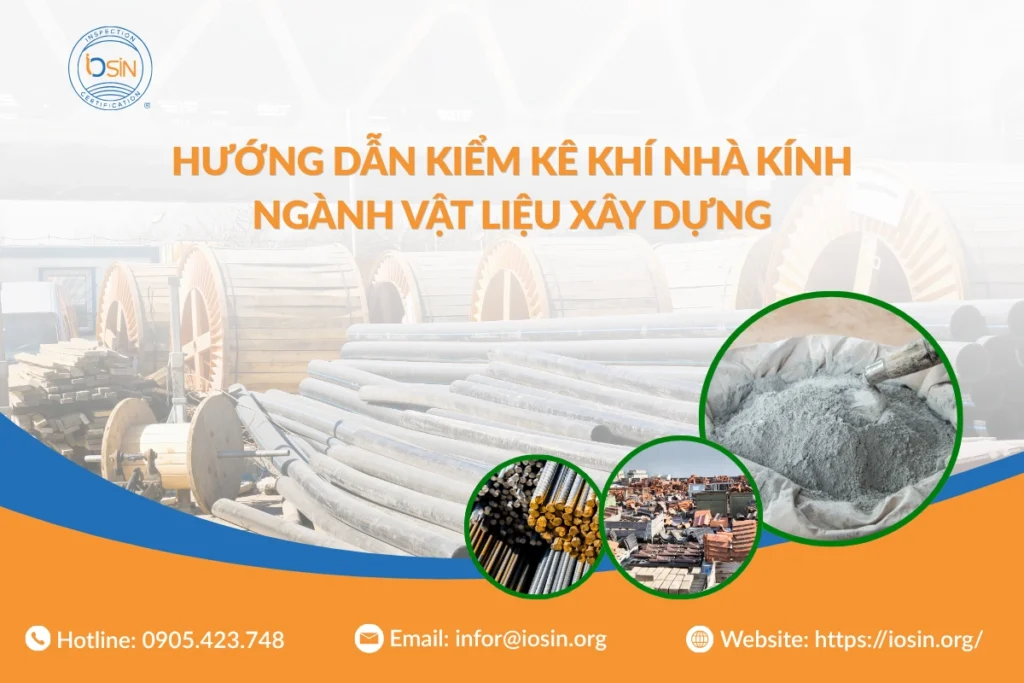 Hướng dẫn kiểm kê khí nhà kính ngành vật liệu xây dựng