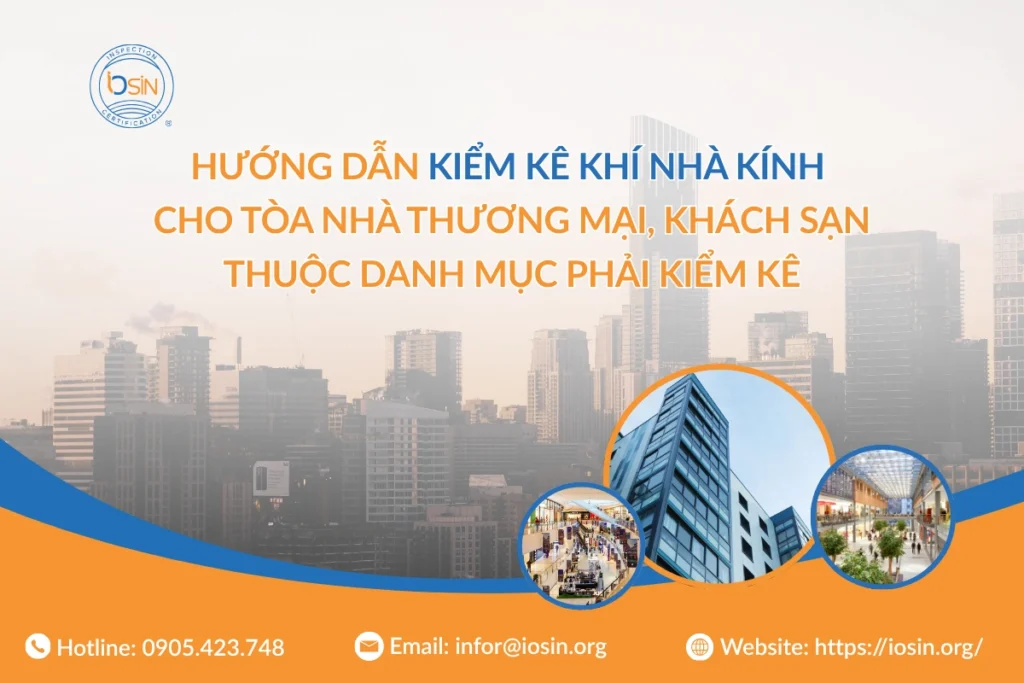Kiểm kê khí nhà kính cho tòa nhà thương mại, khách sạn